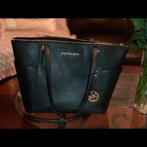 Michael Kors Jet Set Large Crossgrain Tote